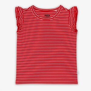 Little Sleepies Candy Red Stripes Top, Size 18-24 Months